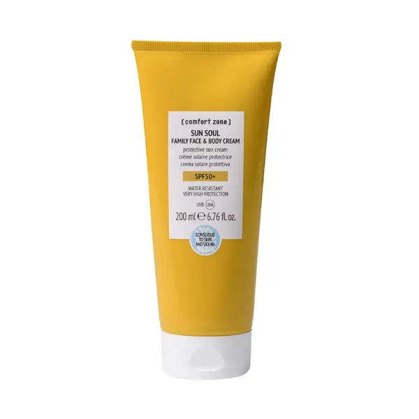 Crema solara pentru fata si corp Comfort Zone Sun Soul Family Face & Body Cream SPF50 200ml