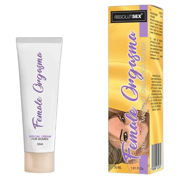 Cremă stimulatoare RUF – Female Orgasma, efect intensificare orgasm, cu camfor și ylang-ylang, 30 ml