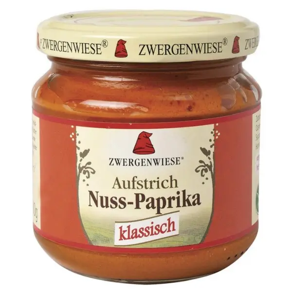 Crema tartinabila cu nuci si ardei fara gluten, eco - 200 g