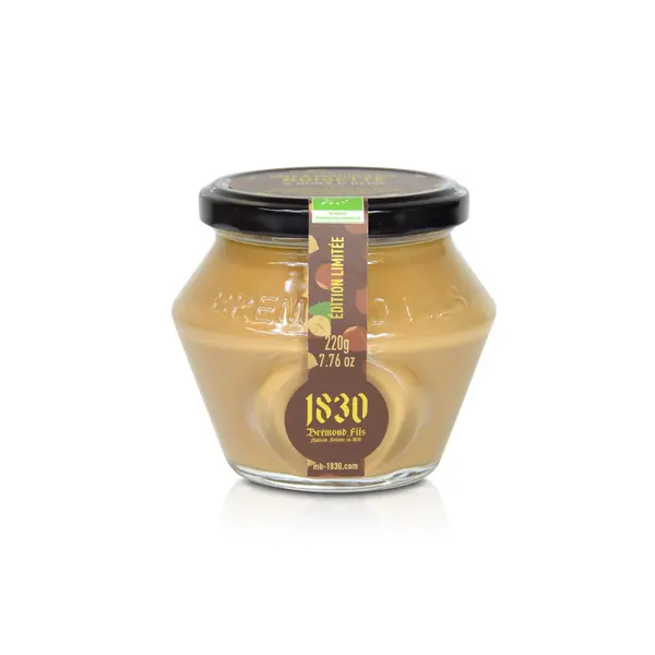 Crema Tartinabila de Alune Bio cu Ulei de Masline, 220 g | Maison Bremond 1830