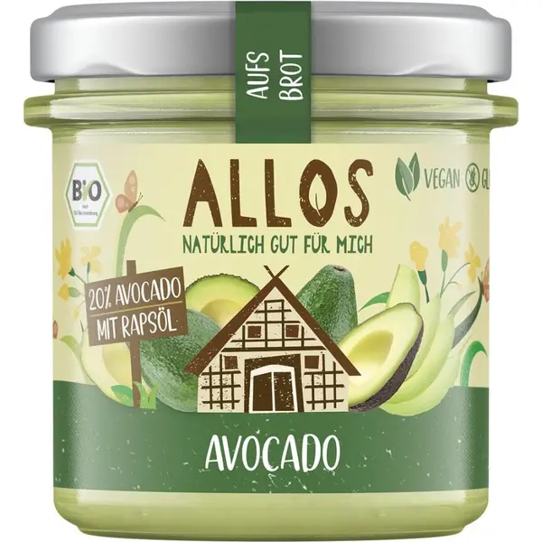 Crema tartinabila din avocado fara gluten, eco - 140 g