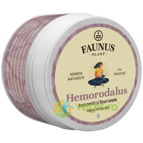 Crema Tip Balsam pentru Confort Ano-Rectal Hemorodalus 50ml