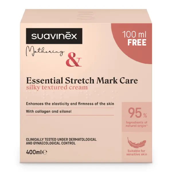 Crema vergeturi Mothering, 400 ml, Suavinex