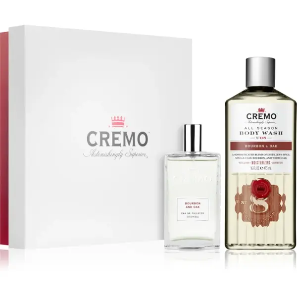 Cremo Set Bourbon and Oak set cadou pentru bărbați