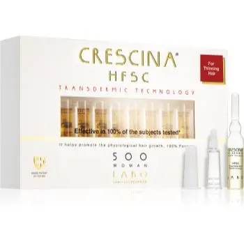 Crescina Transdermic 500 Re-Growth tratament pentru stimularea creșterii părului pentru femei