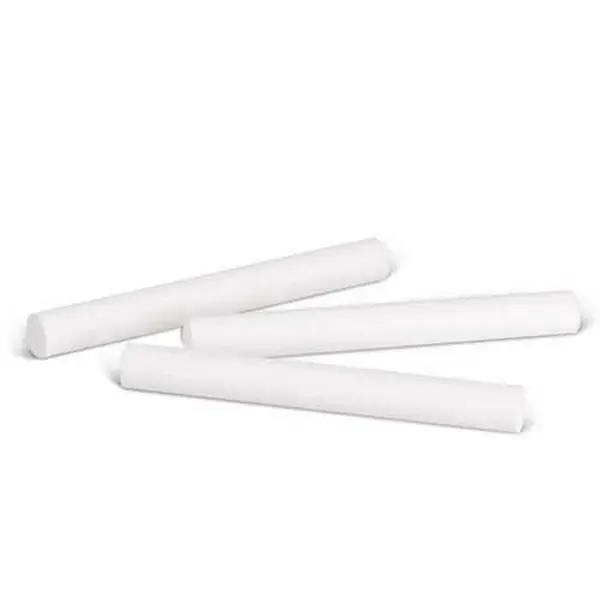 Creta alba, rotunda anti-dust, 100buc/cutie, pentru tabla scolara, S-COOL