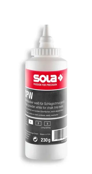 Creta de marcare pt. aparate de trasare cu sfoara, alb CPW, 230gr - Sola-66152501