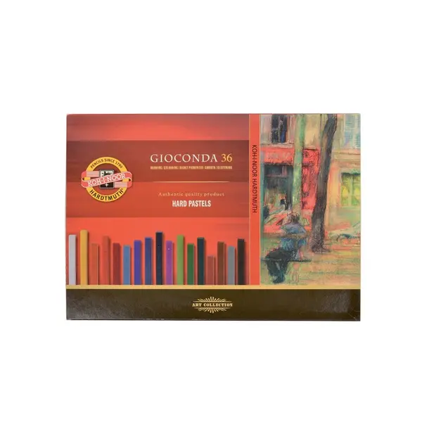 Creta uleioasa patrata, 36buc/set, Gioconda, Art Collection Koh-I-Noor