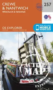 Crewe and Nantwich, Whitchurch and Tattenhall. September 2015 ed, Sheet Map/Ordnance Survey