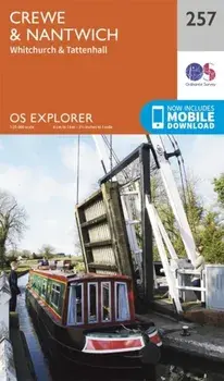 Crewe and Nantwich, Whitchurch and Tattenhall. September 2015 ed, Sheet Map/Ordnance Survey