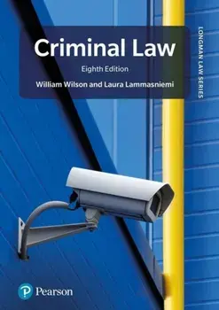 Criminal Law. 8 ed, Paperback/Laura Lammasniemi