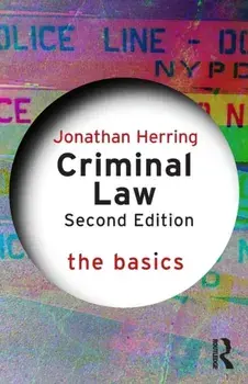 Criminal Law: The Basics. 2 New edition, Paperback/***