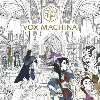 Critical Role: Vox Machina Coloring Book, Paperback/***