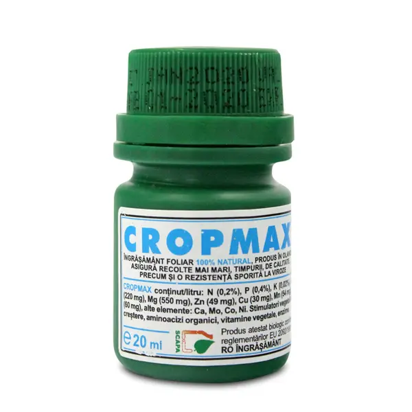 Cropmax 20 ml ingrasamant foliar concentrat Bio - Default Title