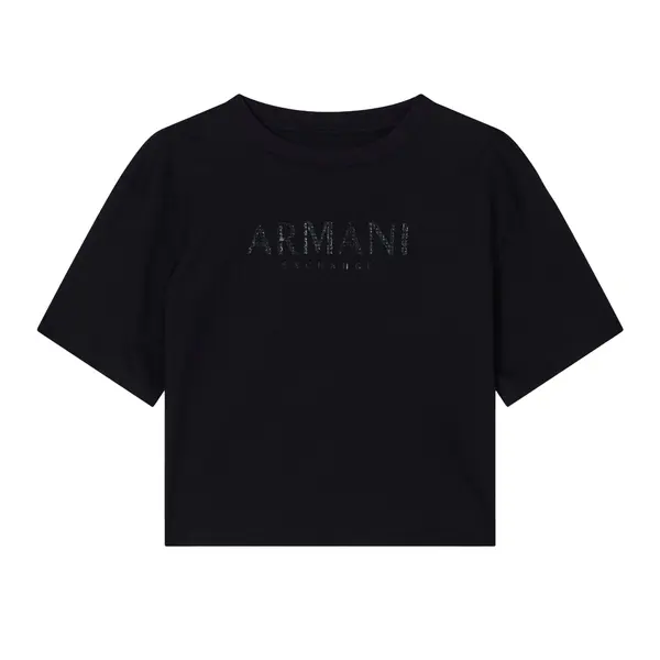 Cropped t-shirt black S