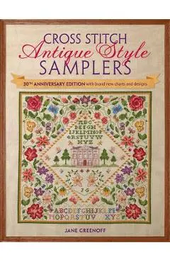 Cross Stitch Antique Style Samplers - Jane Greenoff