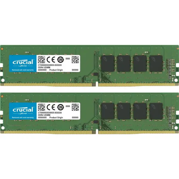 CRUCIAL Memorie Crucial 32GB DDR4 3200MHz CL22 Dual Channel Kit