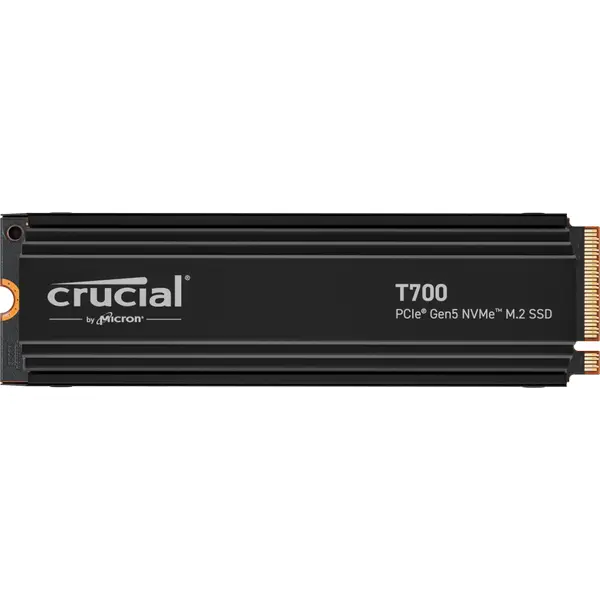 CRUCIAL SSD Crucial T700, 4TB, PCI Express 5.0 x4, NVMe 2.0, Radiator