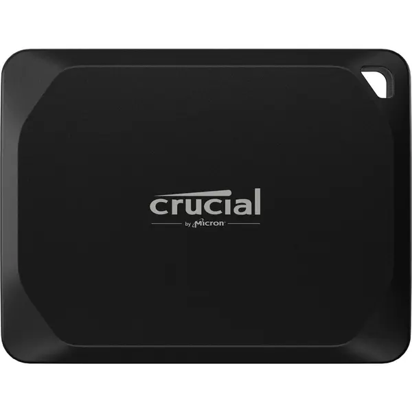 CRUCIAL SSD extern Crucial X10 Pro Portable, Capacitate 2 TB, IP 55, USB-C 3.2 Gen 2x2 (20 Gbit/s), Negru