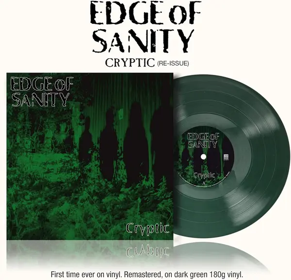 Cryptic (Dark Green Vinyl) | Edge of Sanity