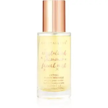 Crystallove Clear Quartz Shimmer Facial Mist lotiune pentru fata pentru luminozitate si hidratare