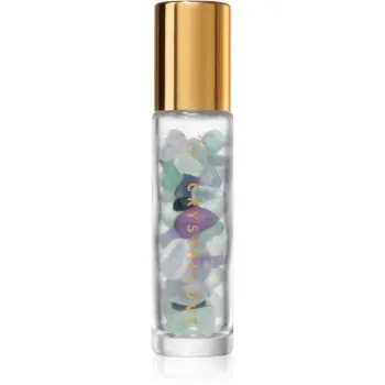 Crystallove Fluorite Rainbow Oil Bottle roll-on cu cristale reincarcabil