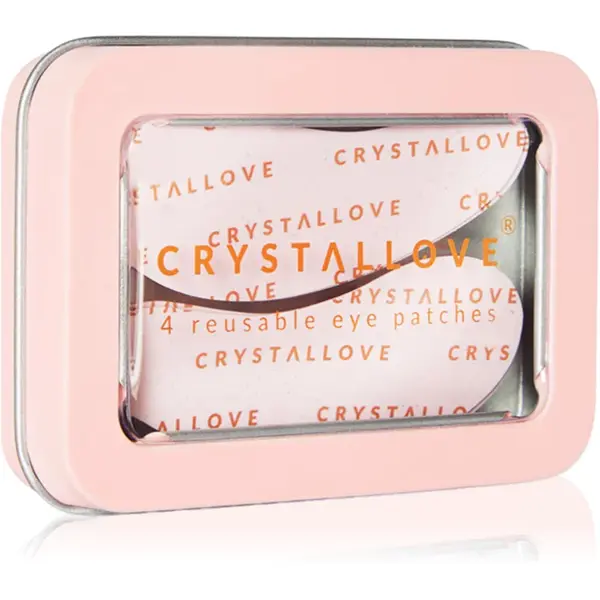 Crystallove Reusable Eye Patches plasturi reutilizabili pentru zona ochilor 4 buc