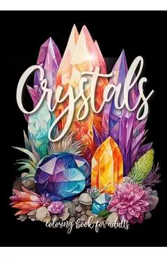 Crystals Coloring Book for Adults: Street Art Graffiti Coloring Book for Adults Street Art Coloring Book for teenagers grayscale Street Art Coloring B - Monsoon Publishing
