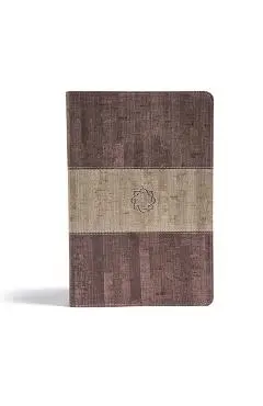 CSB Essential Teen Study Bible, Weathered Gray Cork Leathertouch - B&h Kids Editorial