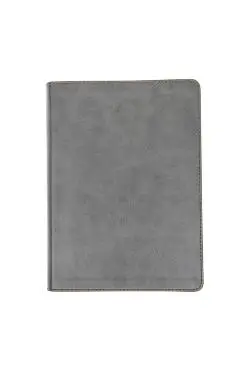 CSB He Reads Truth Bible, Smoke Leathertouch - He Reads Truth