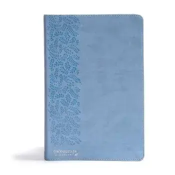CSB (In)Courage Devotional Bible, Blue Leathertouch/(In)Courage