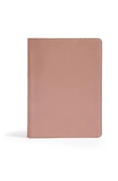 CSB She Reads Truth Bible, Rose Gold Leathertouch, Indexed - Csb Bibles By Holman