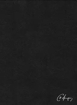 CSB Spurgeon Study Bible, Black Genuine Leather, Hardcover/Holman