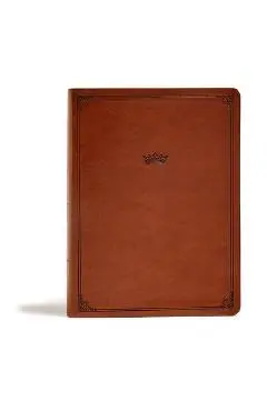 CSB Tony Evans Study Bible, British Tan Leathertouch: Study Notes and Commentary, Articles, Videos, Easy-To-Read Font - Tony Evans