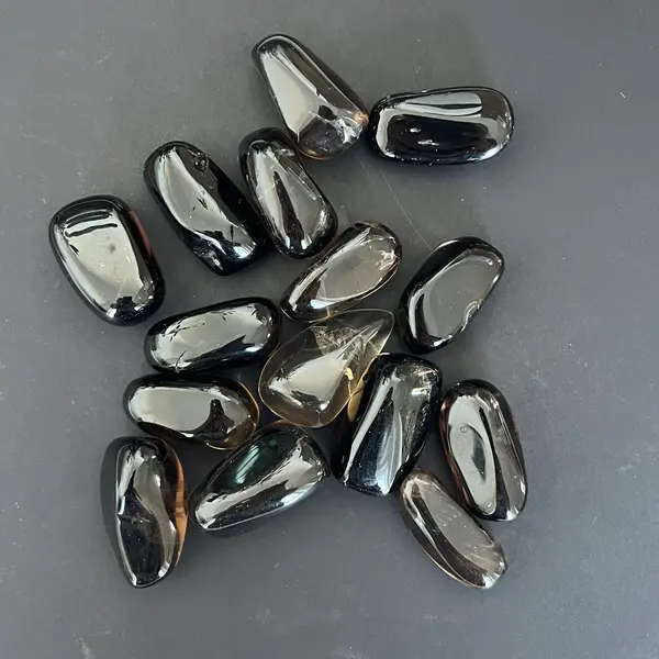 Cuart fumuriu piatra rulata mini
