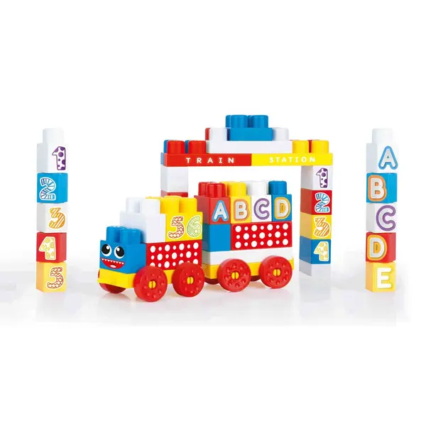 Cuburi de construit Dolu Jumblocks 50 piese