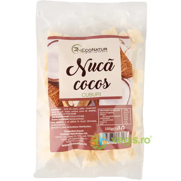 Cuburi de Nuca de Cocos 150g