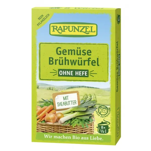 Cuburi de supa de legume fara drojdie 8buc, eco - 80 g