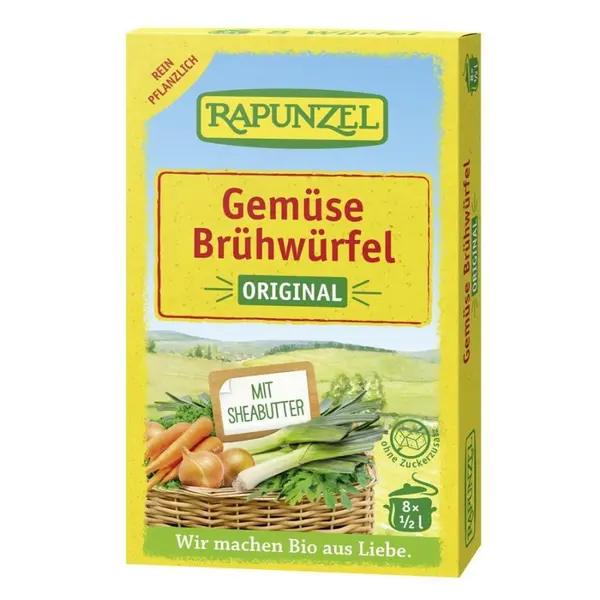 Cuburi de supa de legume original 8buc, eco - 84 g
