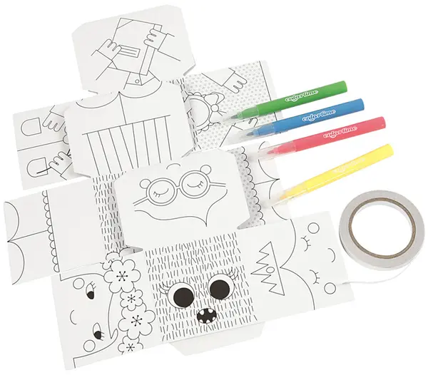 Cuburi pentru colorare si modelare Creativ Company - Printese