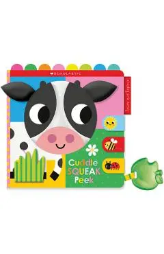 Cuddle Squeak Peek Cloth Book: Scholastic Early Learners (Touch and Explore) - Scholastic