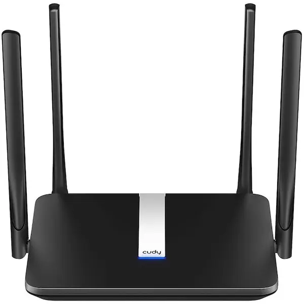Cudy Router Wireless CUDY AC1200, Wi-Fi 5, Dual Band 4G LTE, Negru, LT500