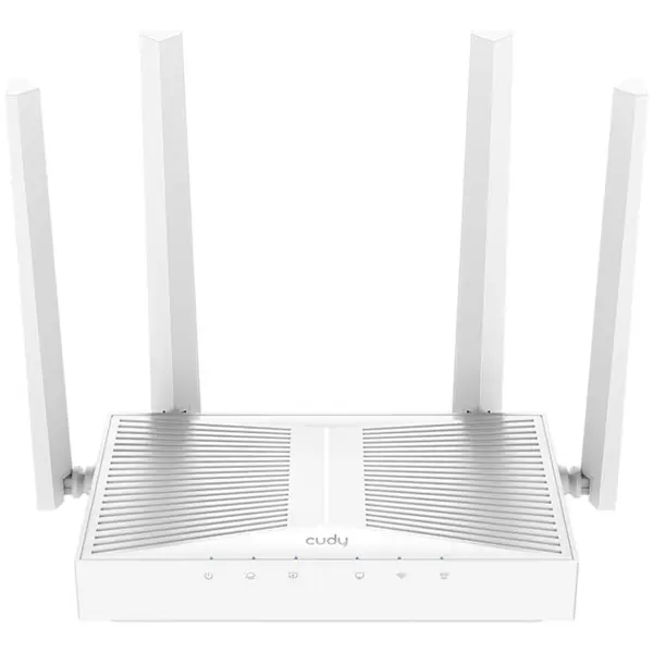 Cudy Router Wireless Cudy AX3000, Dual-Band, Wi-Fi 6, Dual-Core 1.3GHz, 128MB-256MB Flash-RAM, Cudy Mesh, Alb, WR3000E