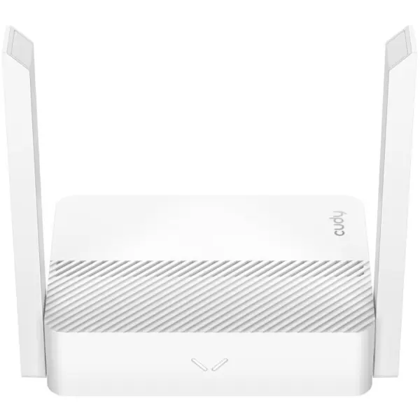 Cudy Router wireless N300, 2 antene externe, WR300 Cudy, Alb