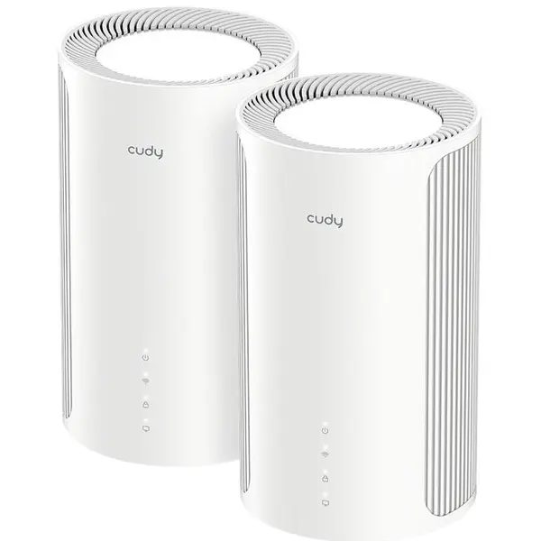 Cudy Sistem Mesh Wireless Cudy, Wi-Fi 7, Tri-Band BE11000, 4x 2.5G Ethernet