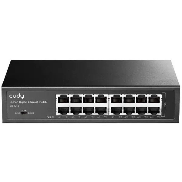 Cudy Switch Cudy GS1016, 16 porturi, 10/100/1000, Auto-MDI/MDIX