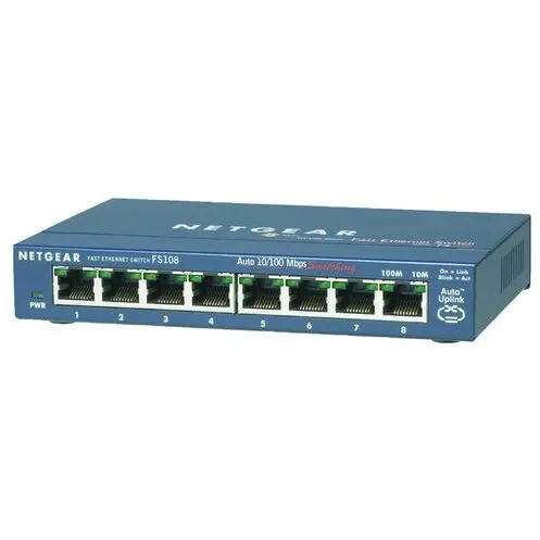 Cudy Switch NetGear ProSafe FS108, 8 x 10/100, Fast Ethernet