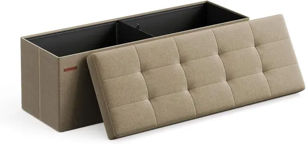 Cufar depozitare Camel Songmics 38 x 110 x 38 cm