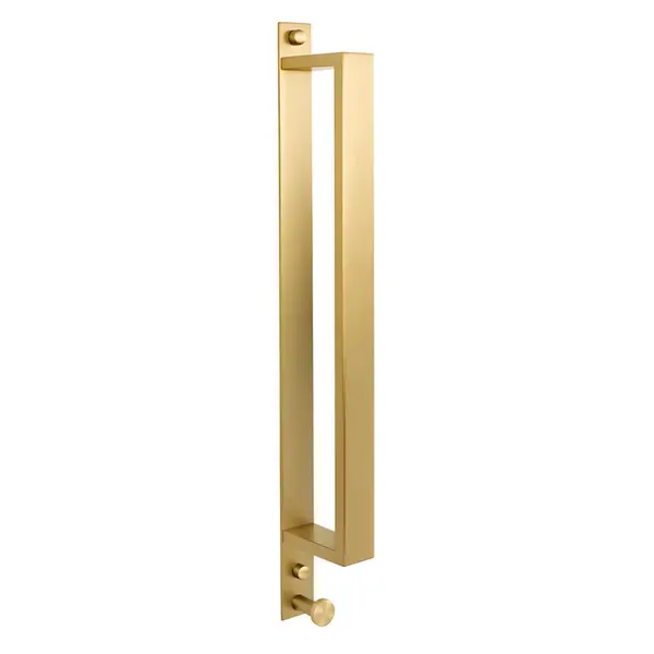 Cuier de baie Brush Gold