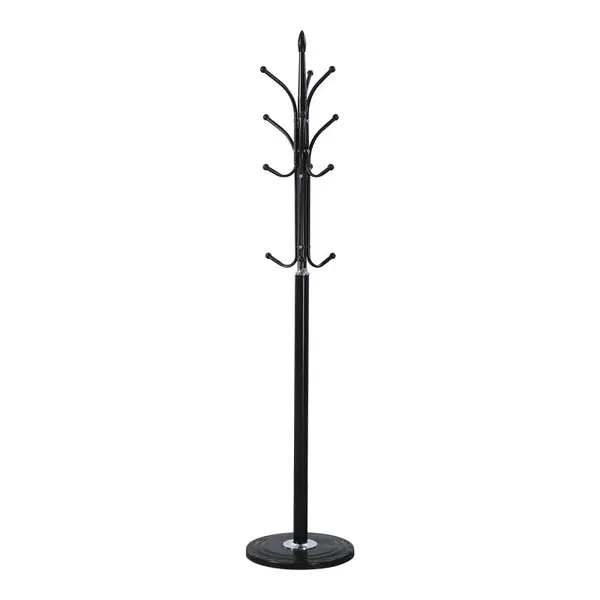 Cuier de haine Keleste, Metal, Alb, 37x175 cm